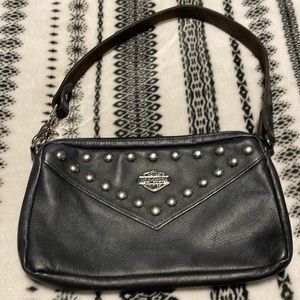 Harley Davidson leather purse